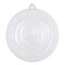 Vickerman 4.75" Clear Iridescent Ball Drilled 4/Bg - N591200D